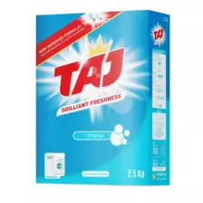 Taj Automatic Laundry Powder, Concentrated Original Detergent Powder - 2.5kg