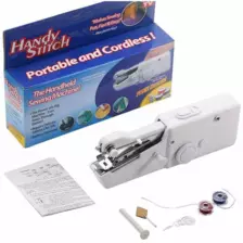 Handy Stitch Portable Cordless Sewing Machine, Mini Hand Sewing Machine, Small Handy Stitch Handheld Sewing Machine
