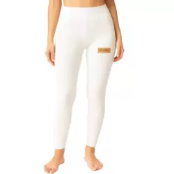 Ladies Soft Cotton Skin Tight Leggings Comfortable And Stretchable- White