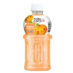 Mabu Coco Orange Flavored Juice With Nata De Coco- 320ml