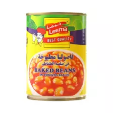 Leema Baked Beans in Tomato Sauce Ready to Eat Canned Food- 400 gm