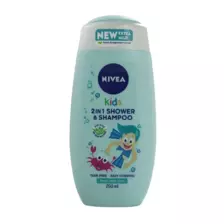 Nivea Kids 2 in 1 Shower Gel & Shampoo with Magic Apple Scent- 250ml