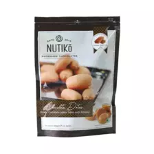 Nutiko Handmade Chocolate Dates, Blonde Chocolate Coated Dates With Almond - 300gms