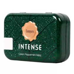 Compass Intense Green Peppermint Mints Sugar Free Mouth Freshner- 20gms