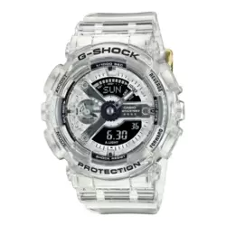 Casio GMA-S114RX-7ADR G Shock Analog-Digital Watch With Full Translucent Body