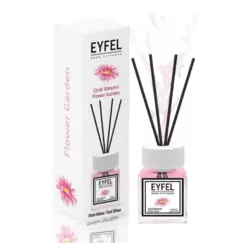 Eyfel Perfume Aroma diffuser, Home Fragrance With Sticks & Flower Garden Fragrance - 120ml