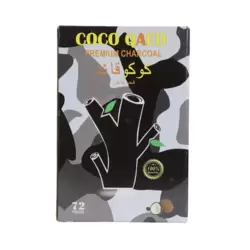 Coco Qaed Sulphur Free Premium Natural Charcoal Without Smell And Taste- 72pcs