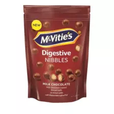 Mcvitie's Digestive Nibbles Milk Chocolate Coated Biscuit Balls- 120gms