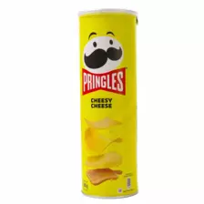 Pringles Cheesy Cheese Flavored Chips 165 grams Can Enjoy Snack Family & Friends
