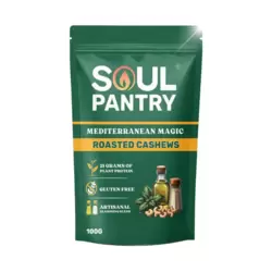 Soul Pantry Mediterranean Magic Roasted Cashew- 100gms