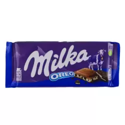 Milka Oreo Sandwich Milk chocolate Bar- 92gms