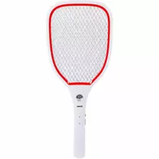 Geepas Rechargeable Mosquito Swatter- White