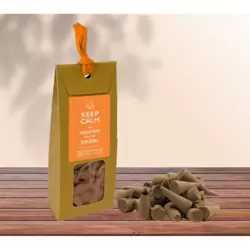 Keep Calm Mediate With Sandal Incense Cones- 36pcs