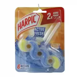 Harpic Active Fresh Toilet Cleaner 2X More Foam With Sparkling Citrus Fragrance- 35gms