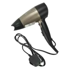 Geepas Beauty Mini Hair Dryer with Foldable Handle, GH8642- Grey