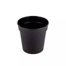 Fam Grovel Nursery Pot for Plants, Plastic Planters with Multiple Drainage Holes, Black- 5.5 Inch