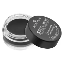 Essence Stay And Play Gel Eyeliner Pot Long Lasting And Waterproof Gel Eyeliner- 01 Black