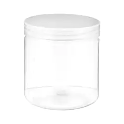 Kovar Airtight Round Plastic Storage Container Set Transparent With Leak Proof Lid- 6X600ml
