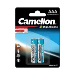 Camelion Digi Alkaline AAA High Performance Battery LR03 1.5V- 2pcs