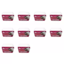 Kovar Disposable Bulk 750ml Capacity Container Box- 10 Pack X 15pcs