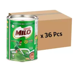 Nestle Milo Activ Go Cocoa Malt Beverage Powder In Tin- 36pcs of 400gms Bulk Pack