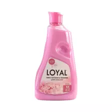 Loyal Fabric Softener and Freshener Soft Pink 4X Concentrated Liquid- 1500ml