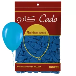 Doneel Helium Birthday Balloon 12inch for Balloon Arch or Balloon Garland 100pcs- Dark Blue