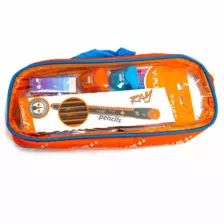 Transparent Pencil Bag for School Stationery Pencil Case Pouch for Girls&amp;boys
