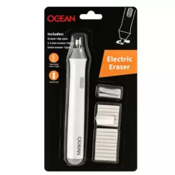 Ocean Automatic Electric Eraser Kit With 2pcs Eraser Clip, 10pcs 2.3mm Eraser and 12pcs 5mm Eraser