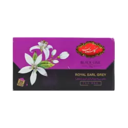 Golestan Black Line Tea Royal Earl Grey Black Tea with Bergamot Flavor- 25 Tea Bags