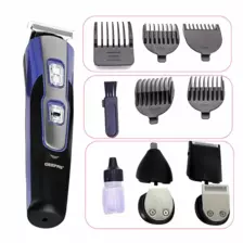 Geepas 11in1 Rechargeable Shaver GTR8724 Grooming Kit for Men, Box Includes 11pcs Shaving Kit
