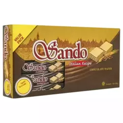 Sando Italian Recipe Chocolate Wafer Pack 384gms- 12X32gms
