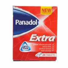 Panadol Extra with Optizorb for Fast Pain Relief for Headaches, Toothaches & Period Pain, 24 Tablets
