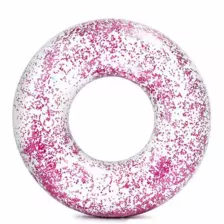 Intex Pink Colored Transparent Glitter Tubes, Filled with colourful glitters, Made from high quality