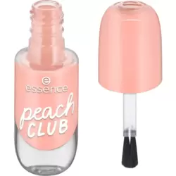 Essence Fast Drying Nail Color Gel Nail Lacquer For High Gloss Gel Finish 8ml- 68 Peach Club