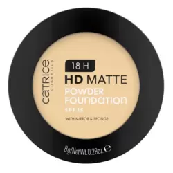 Catrice 18H HD Matte Powder Sweatproof Foundation With Mattifying Effect 8gms- 020N