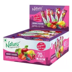 Naturo Berry Fusion Fruit Bar In Assorted Fruit Flavor- 40pcs