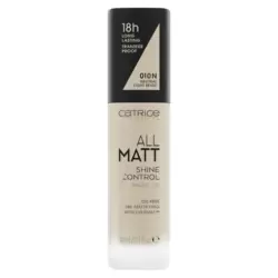 Catrice 18H Long Lasting All Matt Shine Control Make Up Foundation 30ml- 010 Neutral light Beige