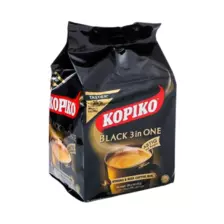 Kopiko Black 3 In 1 Strong And Rich Coffee Mix - 10X25gms