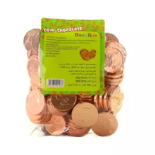 Chocolate Coin Dollar Party Favors Fake Coins filled with cocoa powder, 500 gm