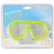Intex Hydro Swim Ever Sea Mask, Aqua Flow Play Sea Scan Swim Mask- Green